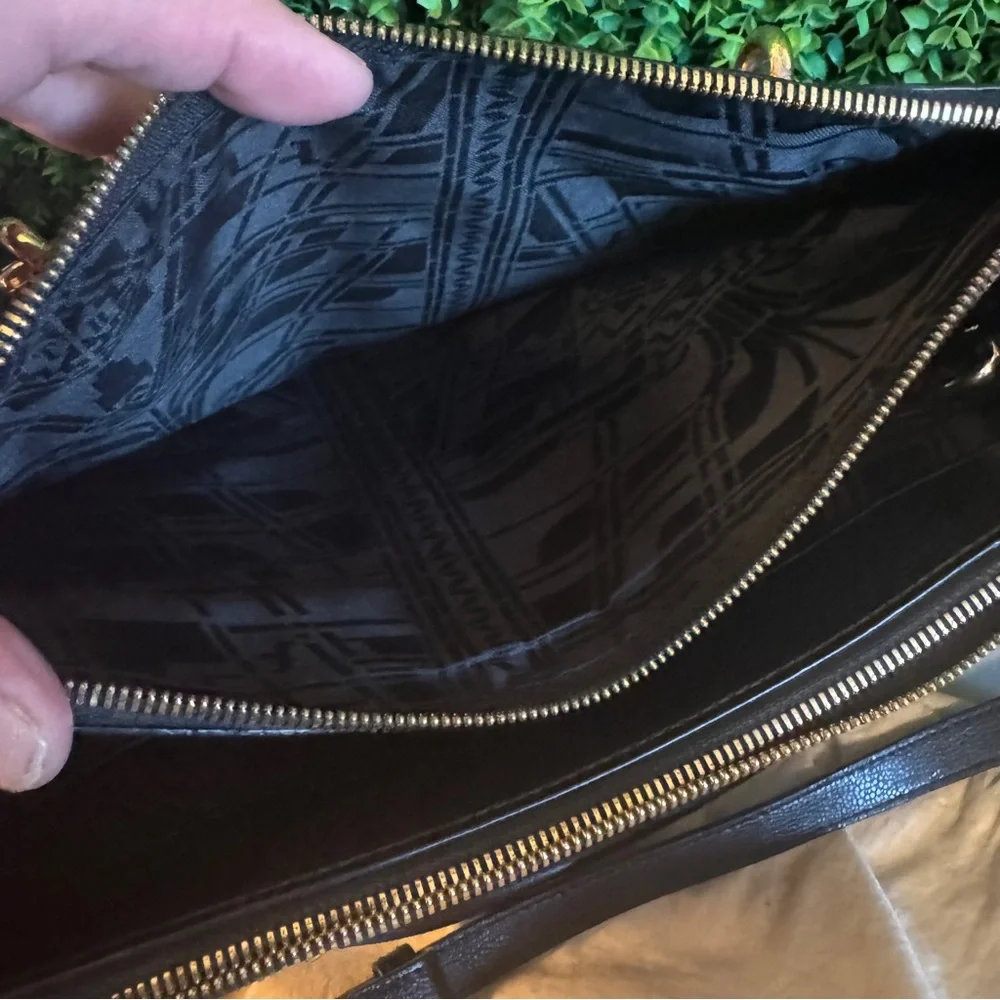 Ted Baker Black Maureen Tote with Gold hardware Versatile